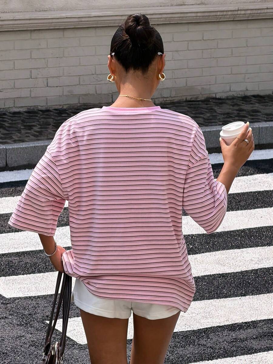 Alenya | Comfortabel t-shirt met strepen