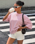 Alenya | Comfortabel t-shirt met strepen