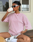 Alenya | Comfortabel t-shirt met strepen