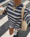 Alenya | Comfortabel t-shirt met strepen