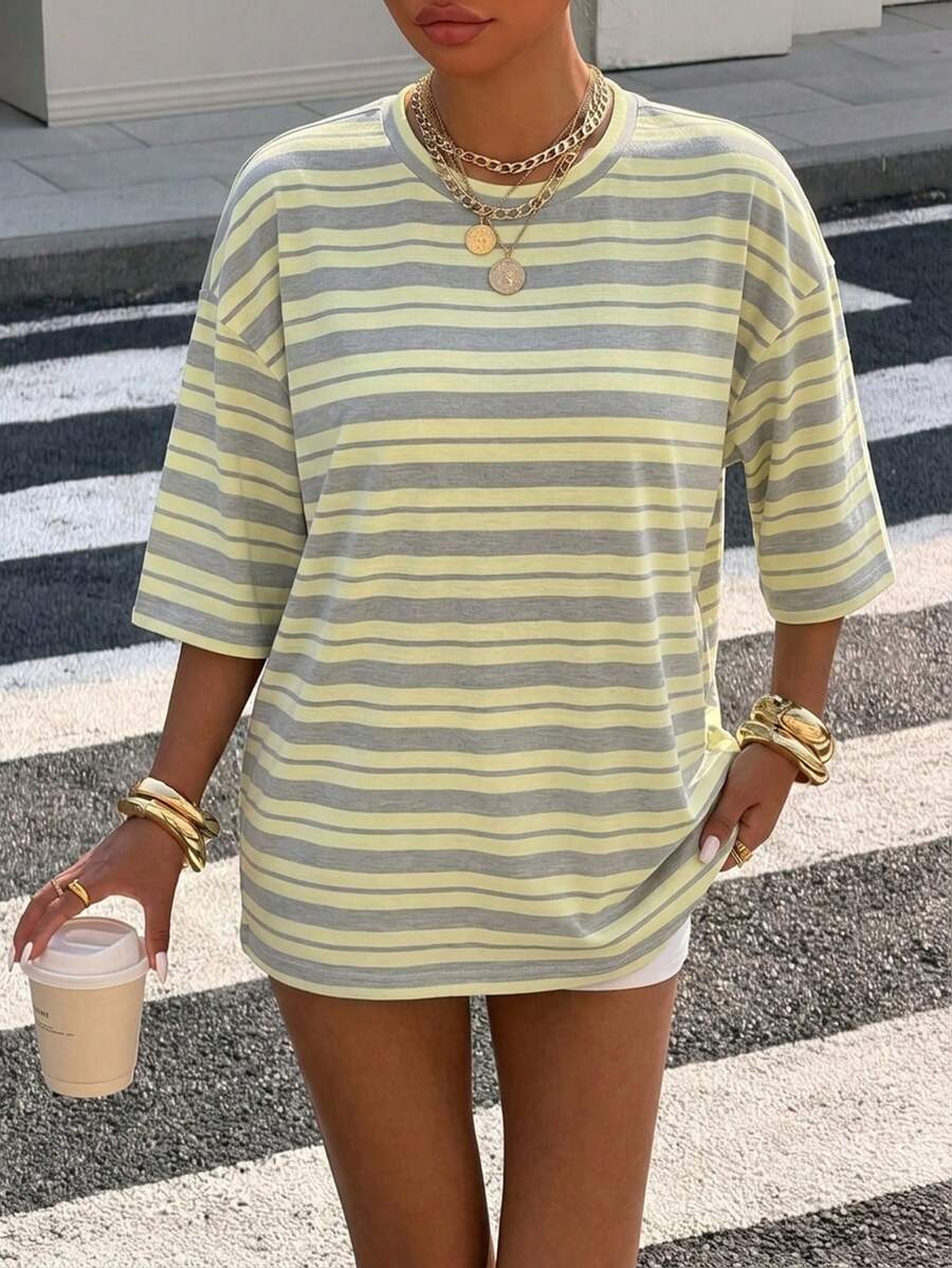 Alenya | Comfortabel t-shirt met strepen
