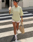 Alenya | Comfortabel t-shirt met strepen