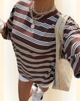 Alenya | Comfortabel t-shirt met strepen