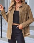Zafelle | Casual denimjas met robuuste details en fijne pasvorm