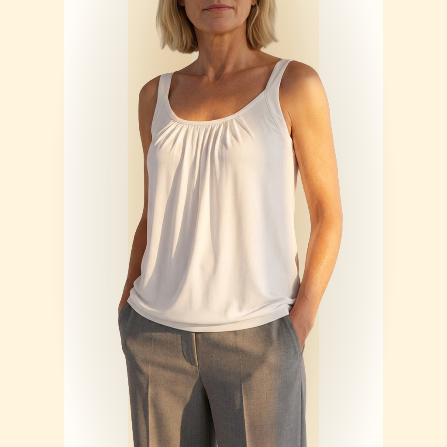 Lucia - Zwevende Midi-jurk