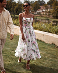 EMERY | Midi Bloemen Jurk