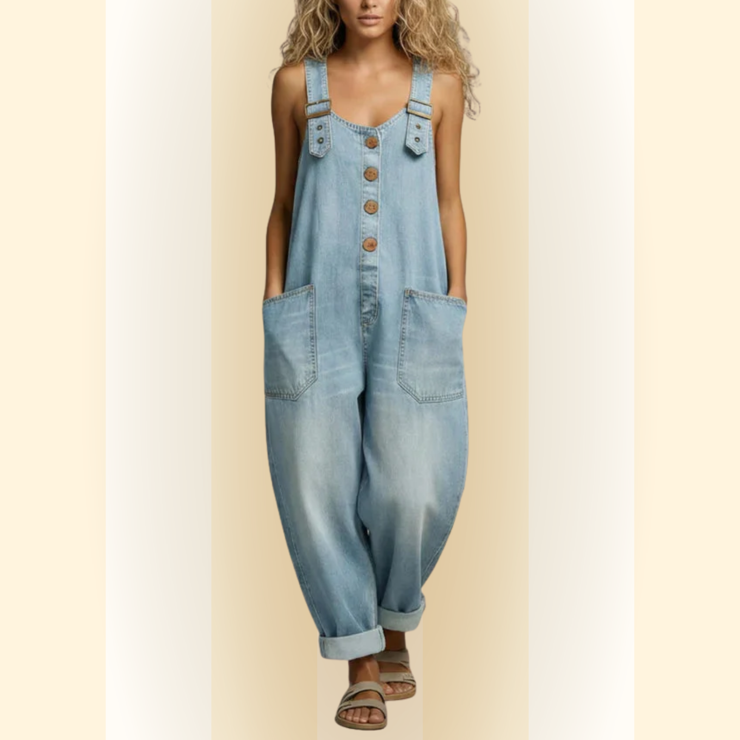 Evania | Denim Jumpsuit