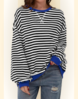 Oceira - Casual gestreepte trui