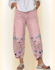Vesna | Casual Geborduurde Broek