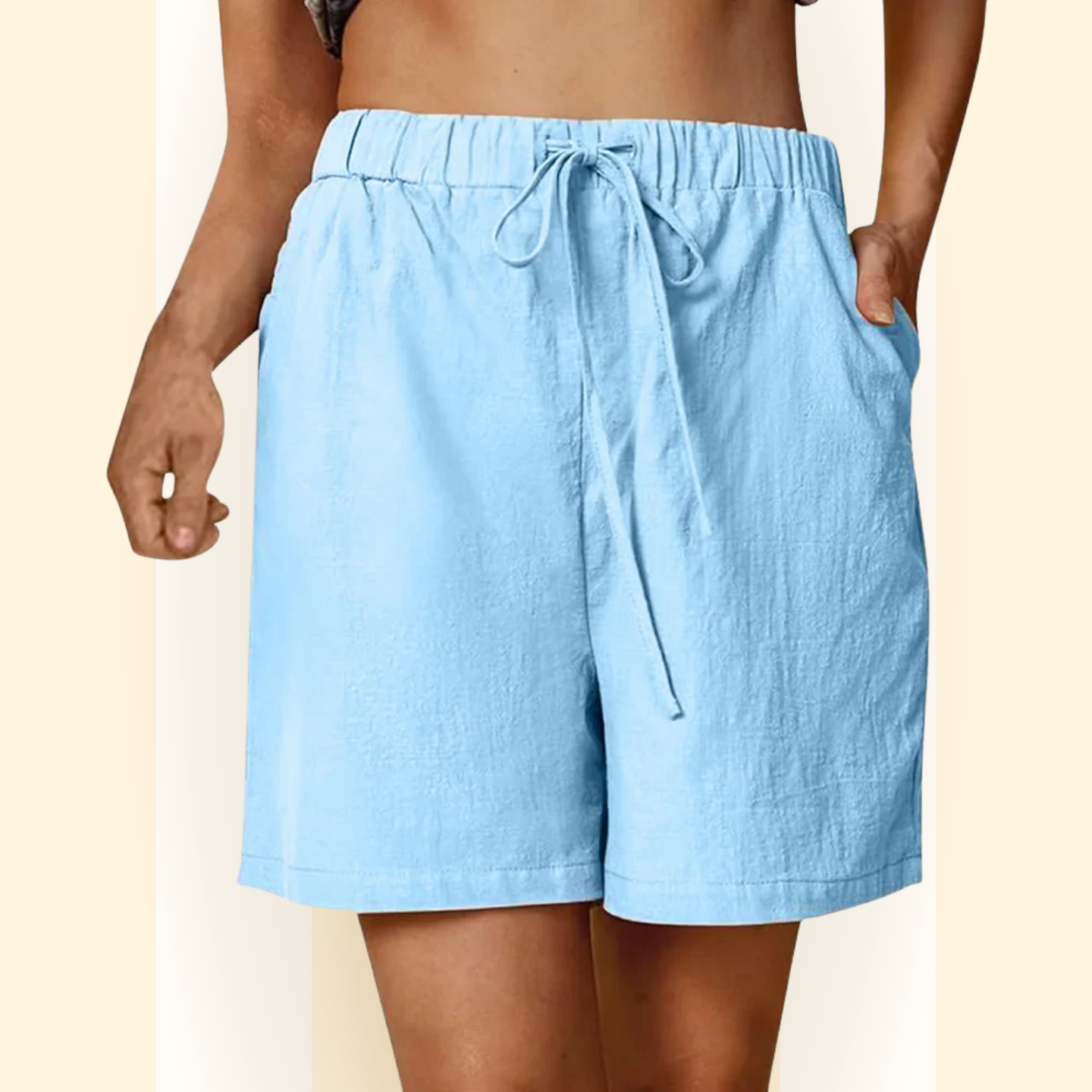 Liliana | Comfortabele Linnen shorts