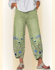 Vesna | Casual Geborduurde Broek