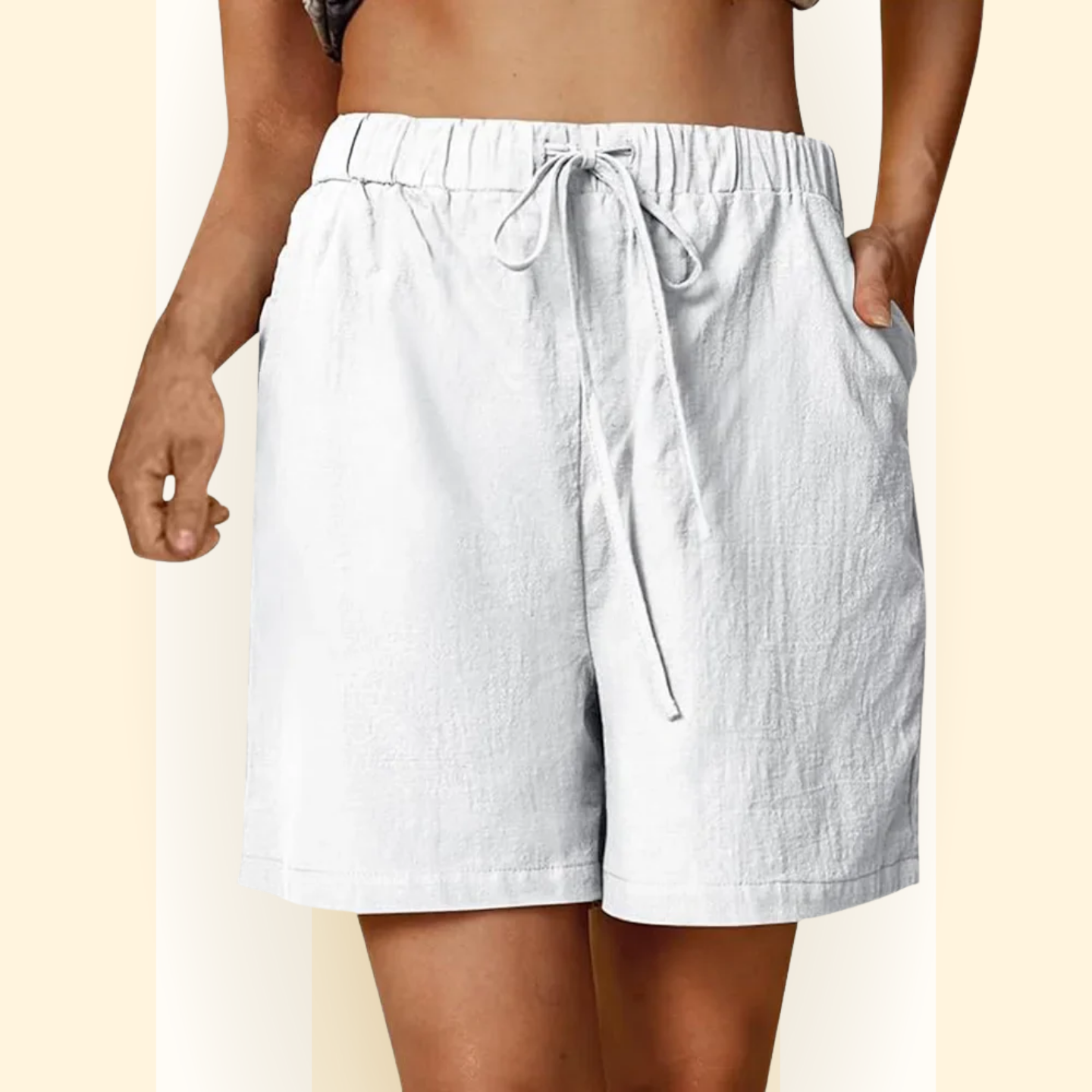 Liliana | Comfortabele Linnen shorts