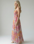 Gemma | Zachte Wrap Lange Jurk