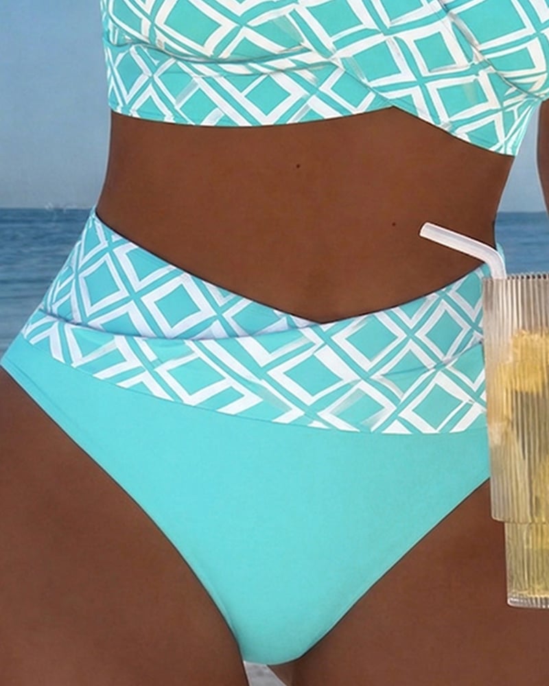 Elowen | Bikini Set met leuke Print