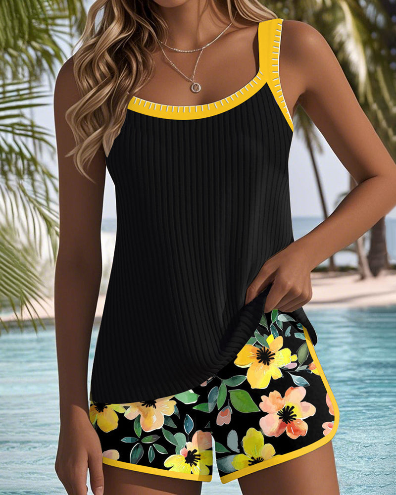 Grazia | Tweedelige Elegante Tankini Set met veelzijdig ontwerp