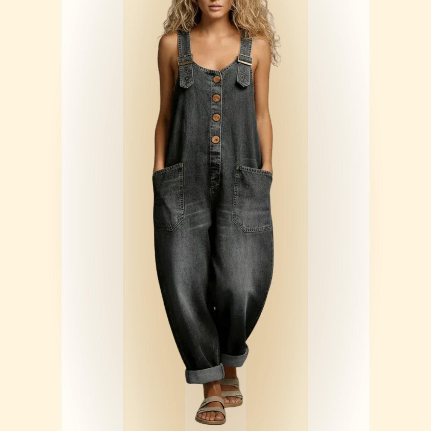 Evania | Denim Jumpsuit