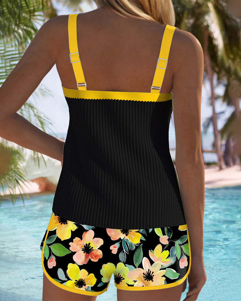 Grazia | Tweedelige Elegante Tankini Set met veelzijdig ontwerp