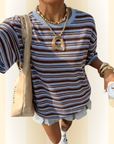 Alenya | Comfortabel t-shirt met strepen