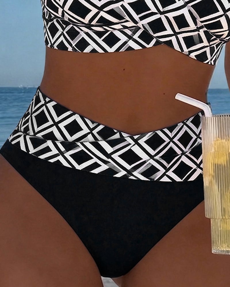 Elowen | Bikini Set met leuke Print