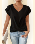 Virelle | Comfortabel T-shirt met elegante halslijn