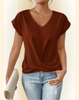 Virelle | Comfortabel T-shirt met elegante halslijn