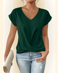 Virelle | Comfortabel T-shirt met elegante halslijn