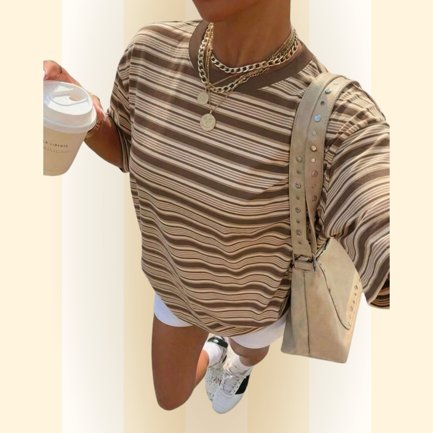 Alenya | Comfortabel t-shirt met strepen