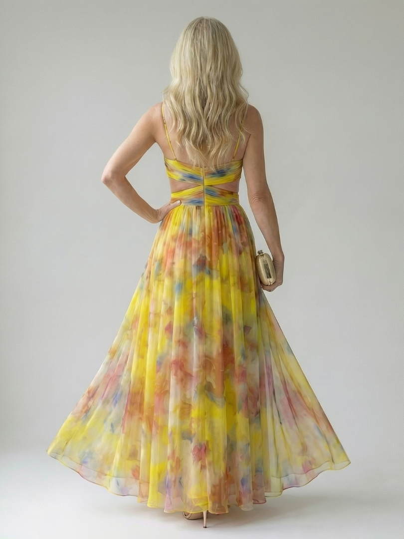 Gemma | Zachte Wrap Lange Jurk
