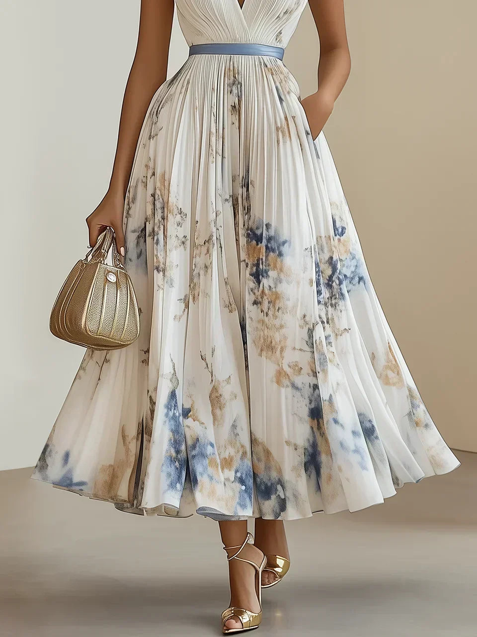 YVETE | Wrap Maxi Jurk