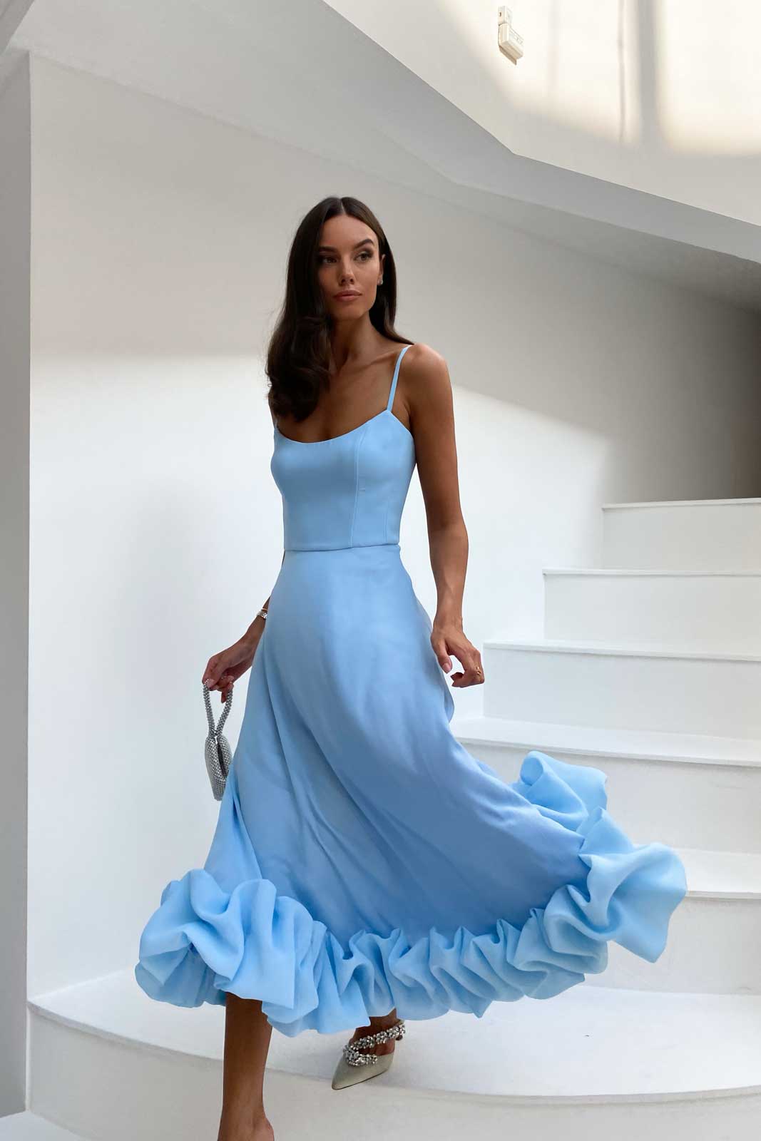 YASMIN | Fluwelen Maxi Jurk