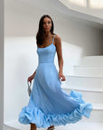 YASMIN | Fluwelen Maxi Jurk