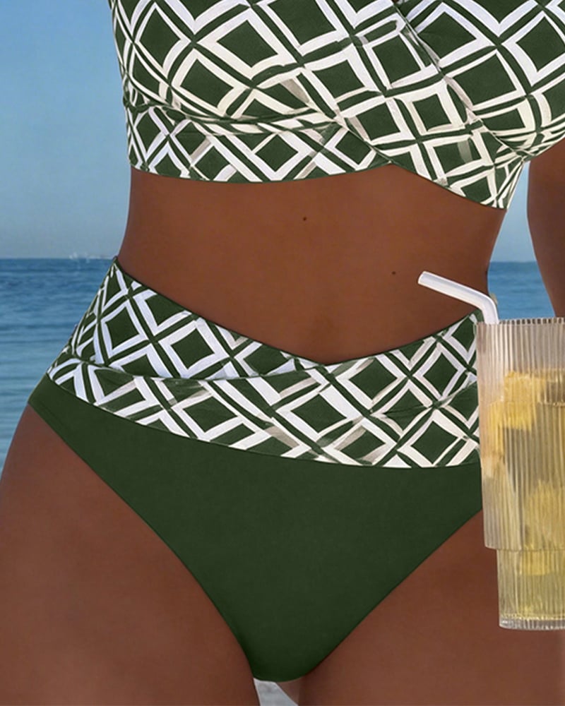 Elowen | Bikini Set met leuke Print