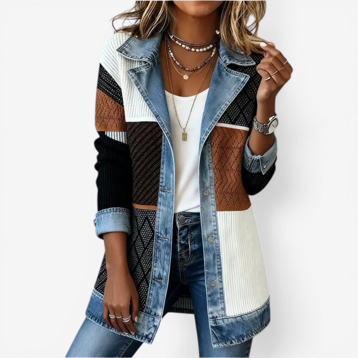 Lazira | Relaxed Denimjack