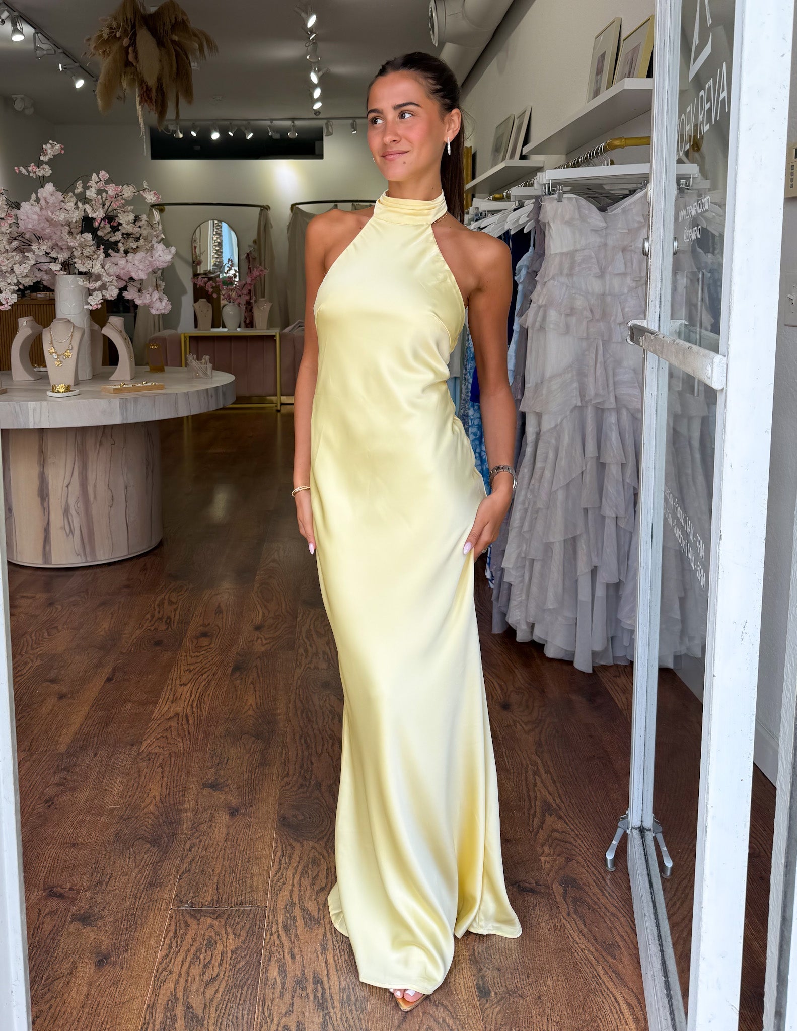 ZEYNEP | Satin Maxi Jurk