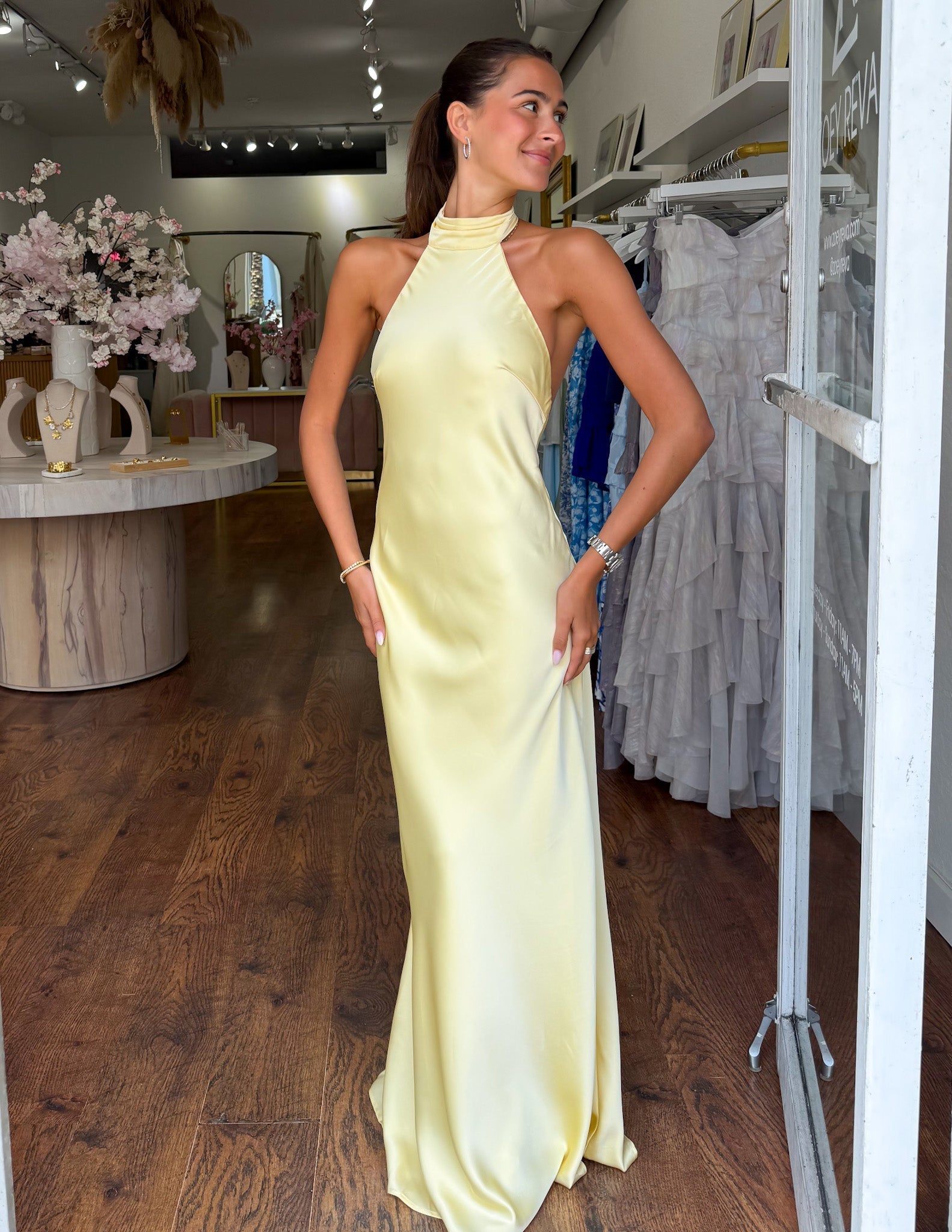 ZEYNEP | Satin Maxi Jurk
