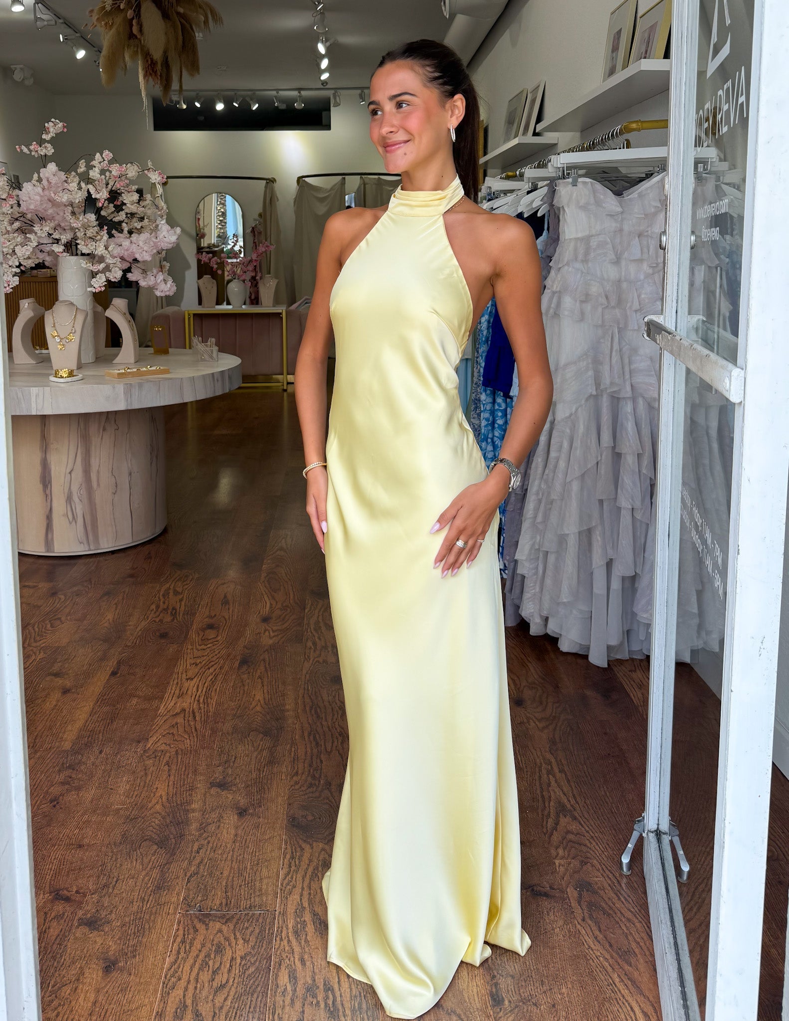 ZEYNEP | Satin Maxi Jurk