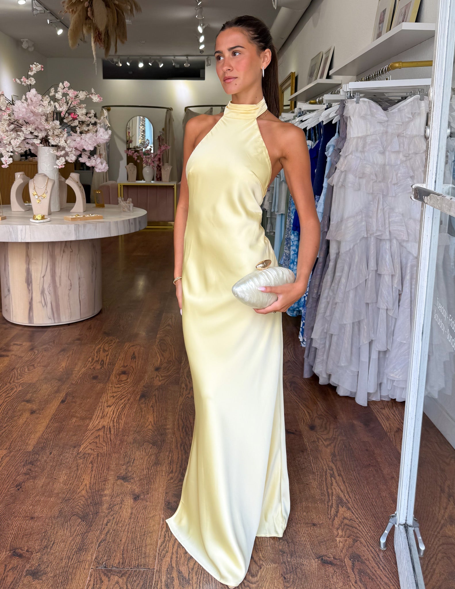 ZEYNEP | Satin Maxi Jurk