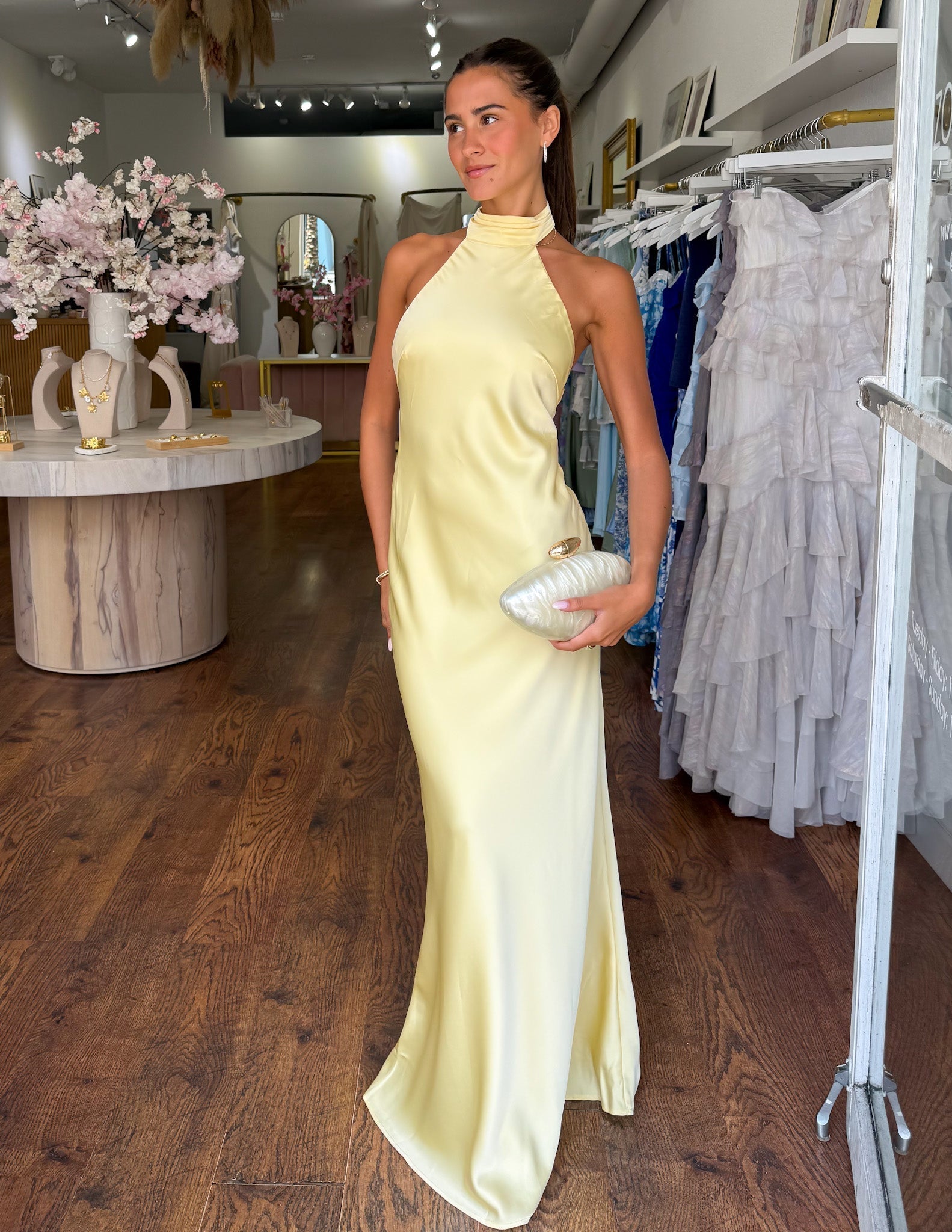 ZEYNEP | Satin Maxi Jurk