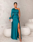 KATJA | One-Shoulder Maxi Jurk