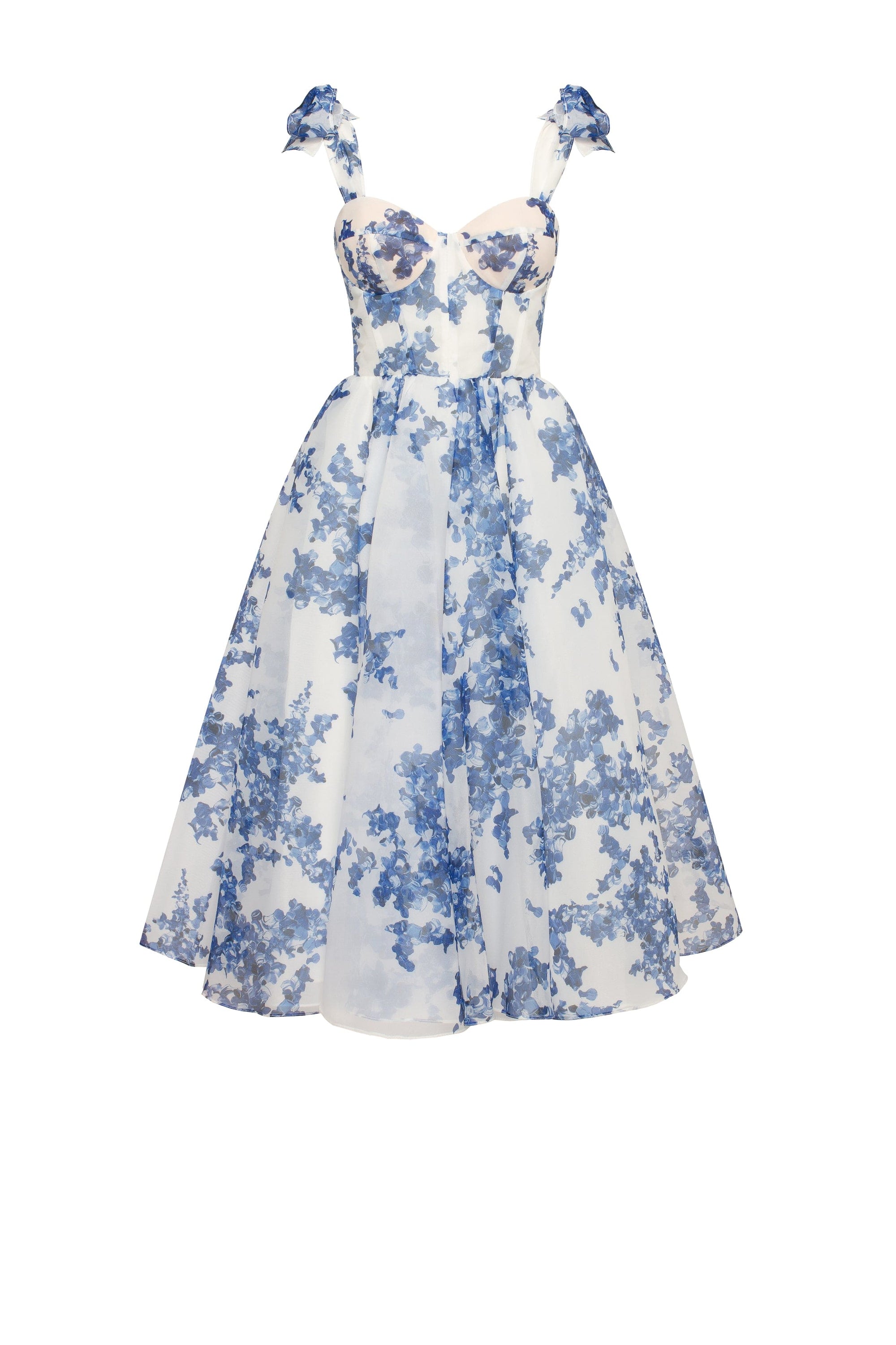 LESLIE | Floral Midi Jurk