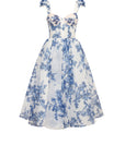 LESLIE | Floral Midi Jurk