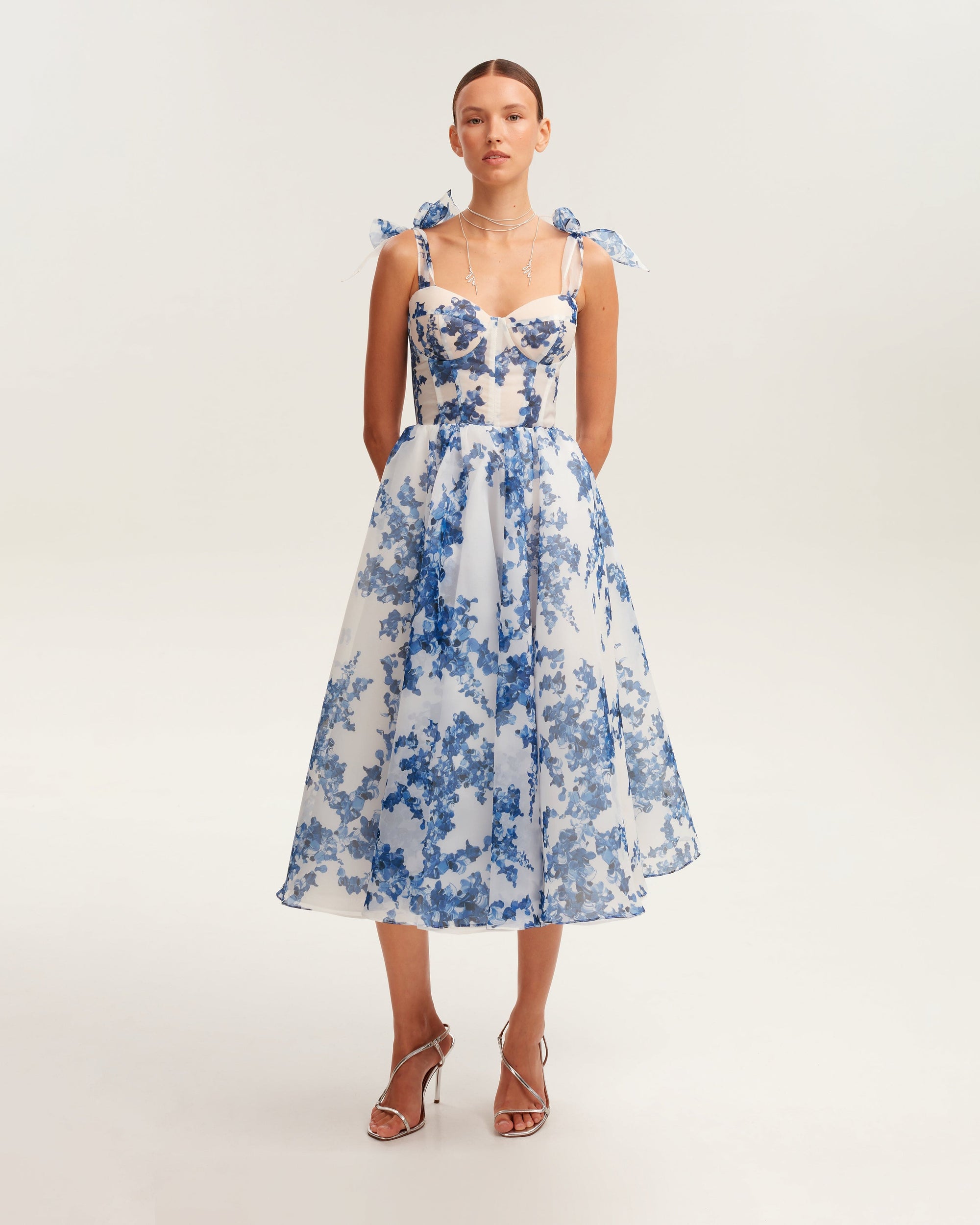 LESLIE | Floral Midi Jurk