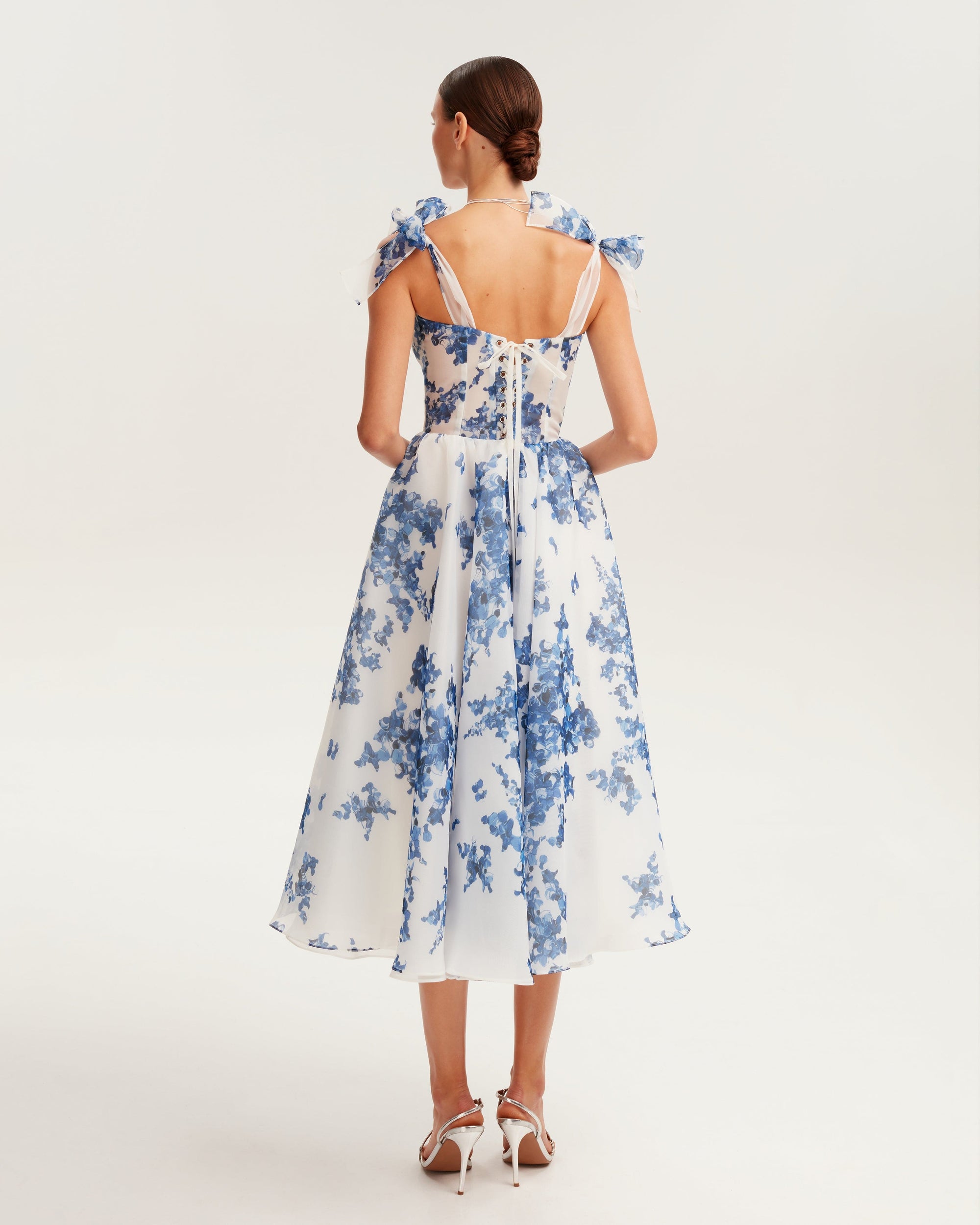 LESLIE | Floral Midi Jurk