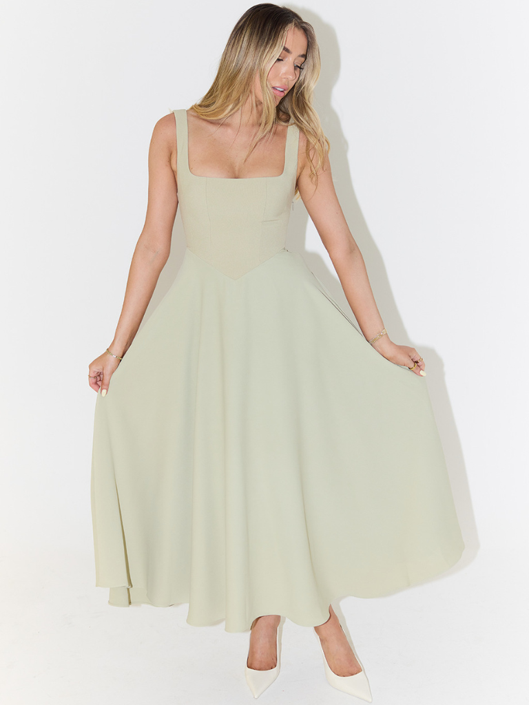 MELIS | Grace Midi Jurk