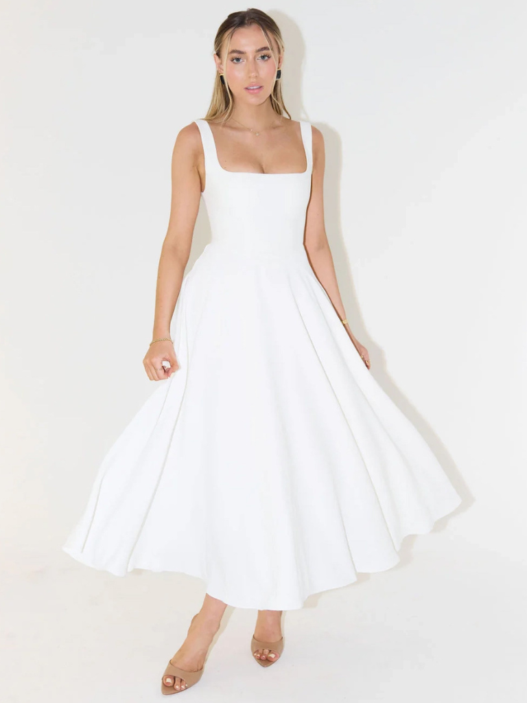 MELIS | Grace Midi Jurk