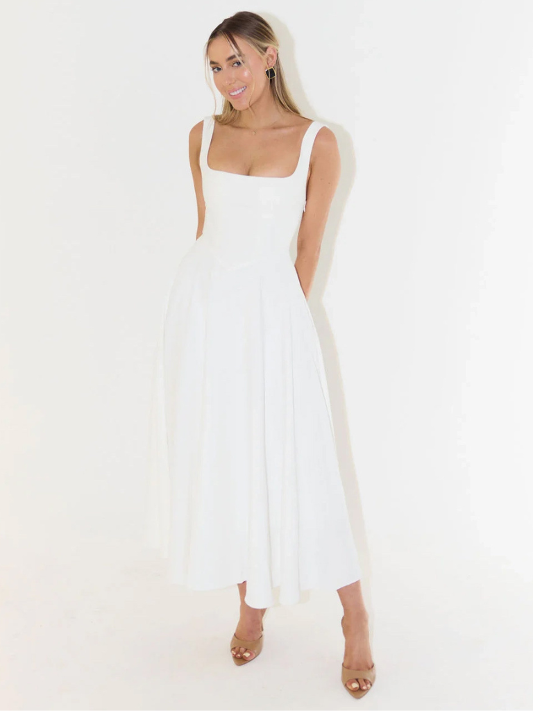 MELIS | Grace Midi Jurk