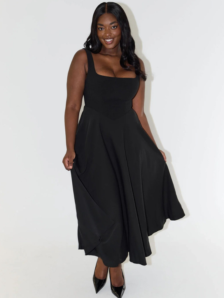 MELIS | Grace Midi Jurk