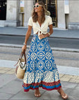 Novyra | Dames midi-rok met leuke patronen