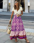 Novyra | Dames midi-rok met leuke patronen