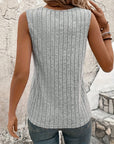 Elmirel | Casual V-hals tanktop van hoogwaardige stof